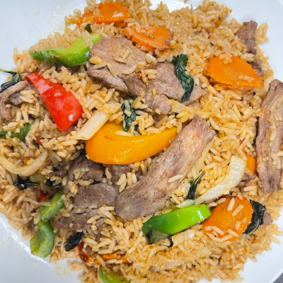 Spicy Basil Fried Rice