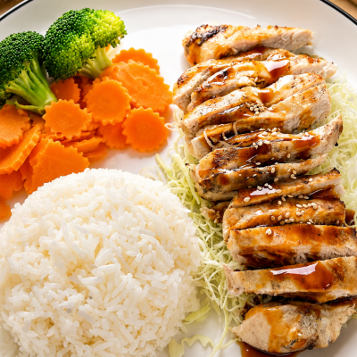Chicken teriyaki (chicken breast)