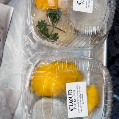 Mini mango sticky rice