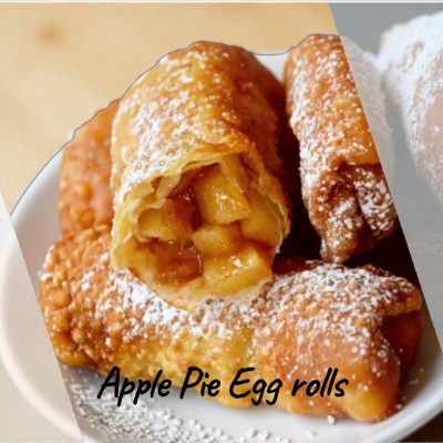 Apple Pie Egg Roll