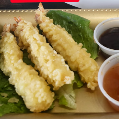 Tempura shrimp (3pcs)