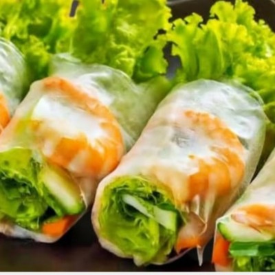 Shrimp Lotus Rolls (2pcs.)