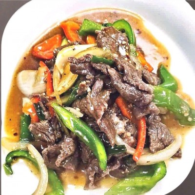 Beef Pepper Steak