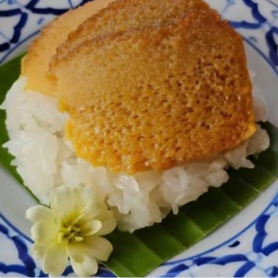 Thai Custard Sticky Rice