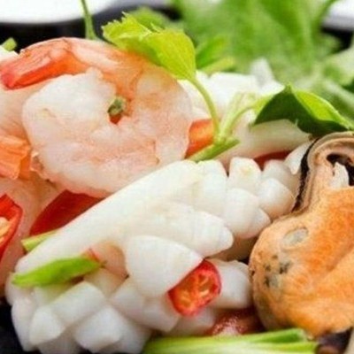 Spicy Seafood Salad