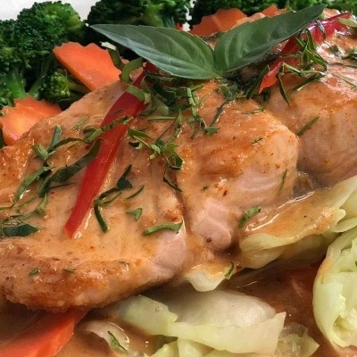 Panang Curry Salmon