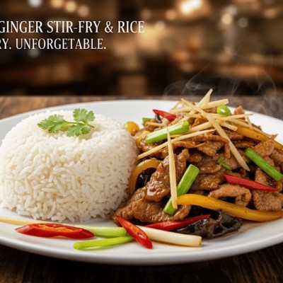 STIR-FRIED GINGER
