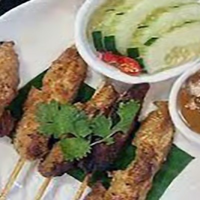 PORK SATAY SKEWERS ( 5 )