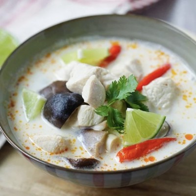 Tom Kha (coconut soup)