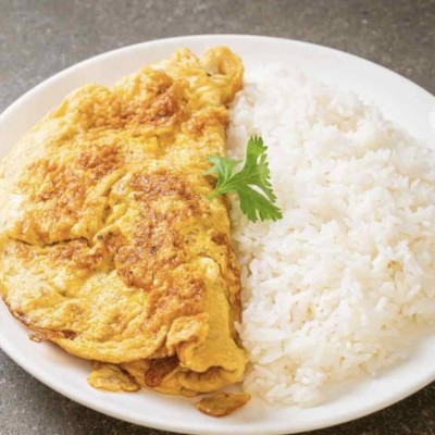Thai style Omelet with rice 