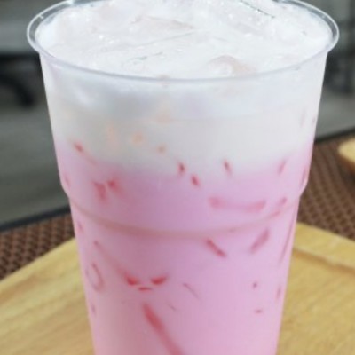Thai pink milk