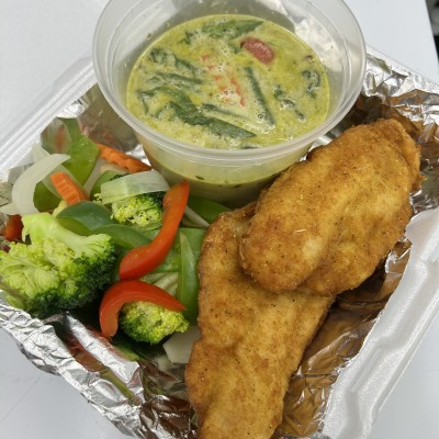 Fried catfish 
