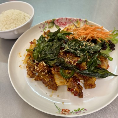 HS6 Basil Crispy Duck