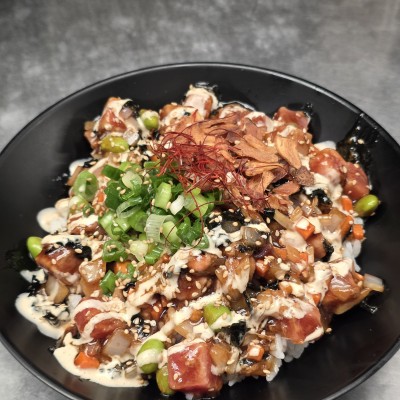 Sauteed Poke Rice Bowl