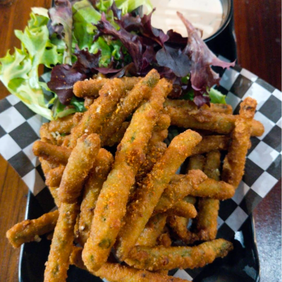 Fried Togarashi Green Bean