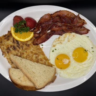 Two Eggs W/ Bacon