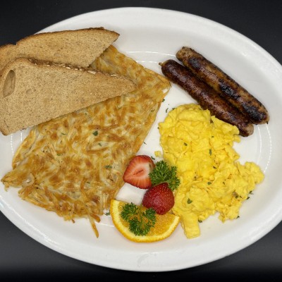 Two Eggs W/ CK Sausage
