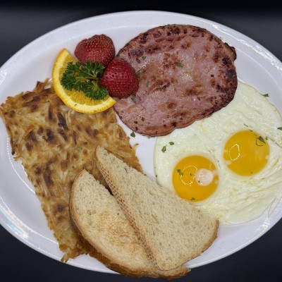Two Eggs W/ Ham