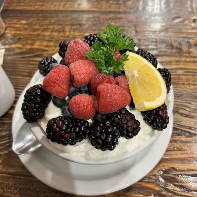 Fresh Fruit Mix W/ Yogurt