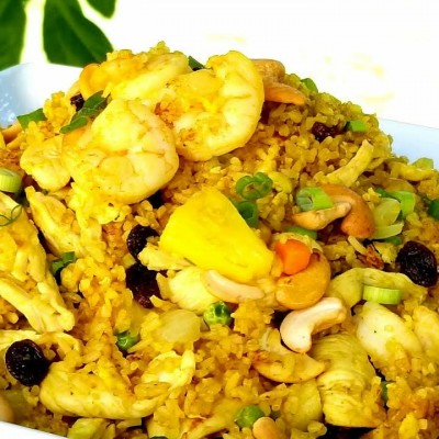 SP8 Pineapple Fried Rice Shrimp