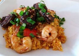 Surf and Turf Fried Rice
