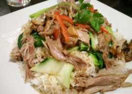 Honey Roasted Duck over Rice