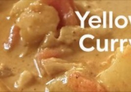 Yellow with CHK, white rice