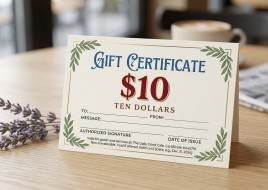 $10 Gift Certificate
