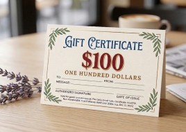 $100 Gift Certificate