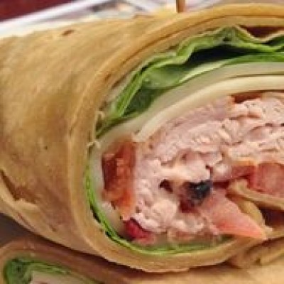 Turkey Hummus Wrap