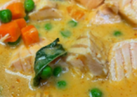 C.8 Salmon panang curry