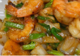 E.13 Garlic butter shrimp