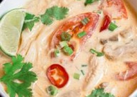 Coconut noodles soup