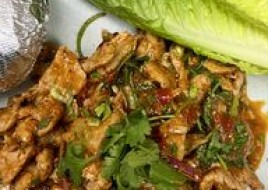 Pork salad (Moo num tok)  GF