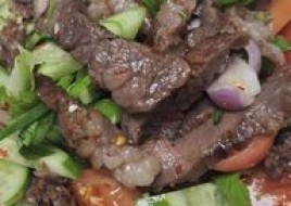 Spicy Beef salad 🌶️🌶️🌶️ (Yum nau)   GF