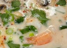 Tom kha shrimp