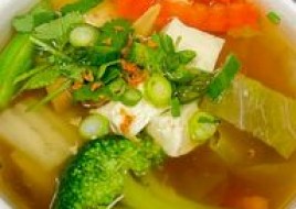 Tofu & mixed vegetables