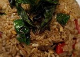 Spicy basil fried rice