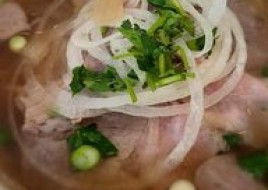 Pho steak & meatball
