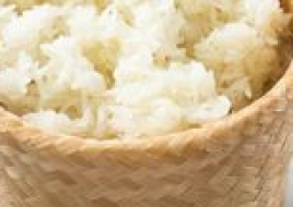 Plain sticky rice