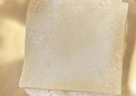 Thai custard with coconut sticky rice