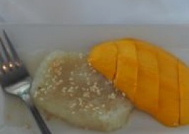 Sweet Rice with Mango