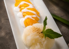 Sweet Rice with Mango