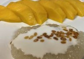 Fresh Mango with Sweet Sticky Rice