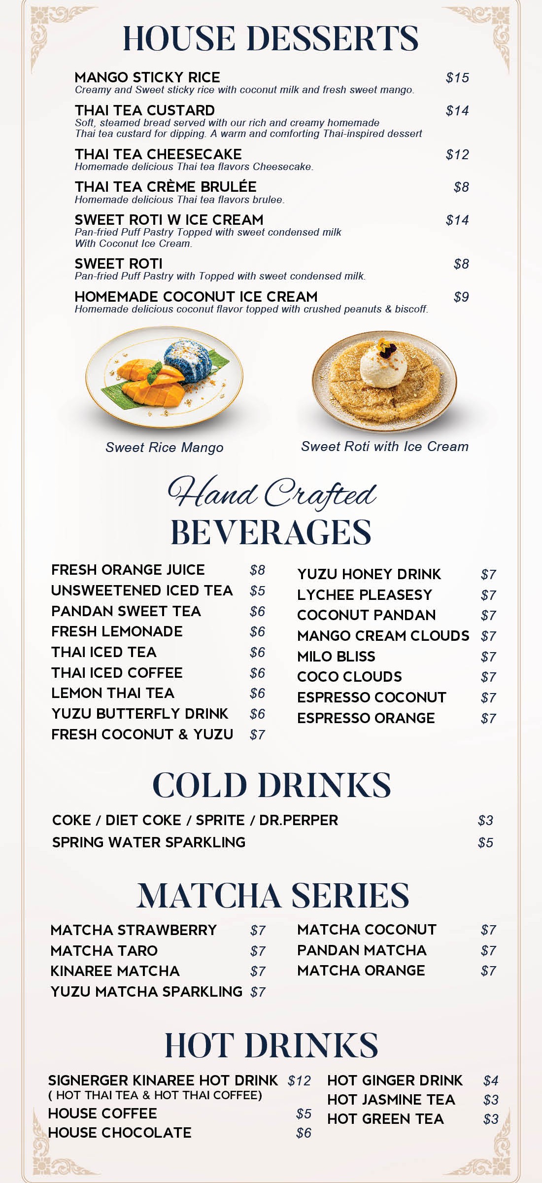 Menu page 5