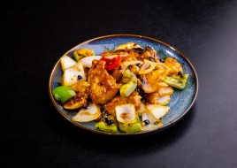 Fish in Black Bean Sauce