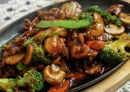 Beef on Sizzling Plate