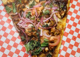BBQ Pizza Slice