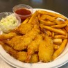 Butterfly Shrimp and Fries