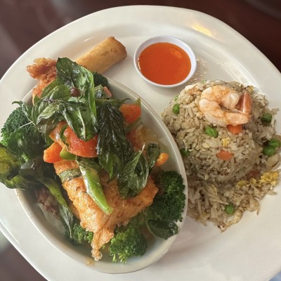 Salmon Panang